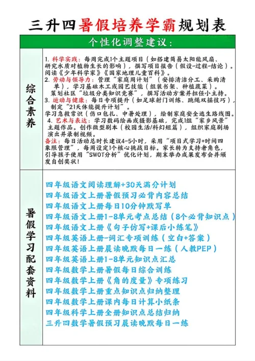 图片[5]-暑假学霸规划表下载-黑马库