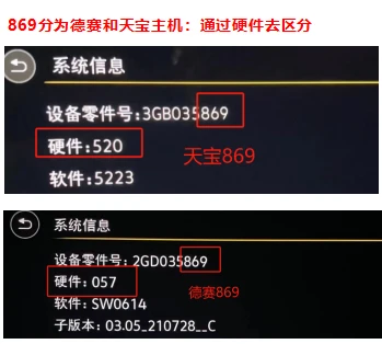 大众869主机升级包-黑马库